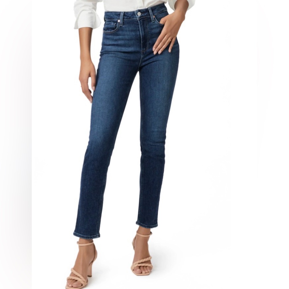 Paige Gemma Stretch Skinny Cigarette Jeans, 28